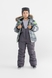 Комбинезон для мальчика H-100 куртка + штаны на шлейках 110 см Серый (2000989625308W) Фото 1 из 20
