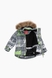 Комбінезон для хлопчика H-100 куртка + штани на шлейках 98 см Сірий (2000989625261W) Фото 12 з 20