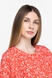 Комбінезон з візерунком шорти жіночий 2104 S Червоний (2000989786894S) Фото 3 з 13
