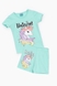 Костюм для дівчинки Baby Show 16244 футболка + шорти 110 см М'ятний (2000989658207S) Фото 1 з 8