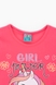 Костюм для дівчинки Baby Show 16245 футболка + шорти 110 см Рожевий (2000989658368S) Фото 3 з 8