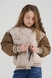 Куртка для дівчинки XZKAMI 55205 128 см Бежевий (2000990255143D) Фото 3 з 17