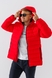Куртка однотонная мужская 666-11A/6018 S Красный (2000990673176W) Фото 3 из 14