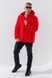 Куртка однотонная мужская 666-11A/6018 3XL Красный (2000990673220W) Фото 4 из 14
