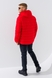 Куртка однотонная мужская 666-11A/6018 S Красный (2000990673176W) Фото 7 из 14
