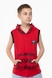 Майка с принтом для мальчика MAGO 3032 176 см Темно-красный (2000989827337S) Фото 4 из 11