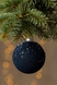 Новорічна куля блискуча Dashuri 10 см Синій (2000990125248)(NY) Фото 1 з 3