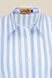 Сорочка з візерунком жіноча LAWA WTC02360 2XL Біло-блакитний (2000990452634D)(LW) Фото 7 з 9