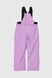 Штани на шлейках для дівчинки D-26 110 см Бузковий (2000989625711W) Фото 2 з 10