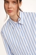 Рубашка с узором женская LAWA WTC02360 XS Бело-голубой (2000990452580D)(LW) Фото 5 из 9