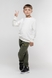 Спортивні штани патріотичні для хлопчика Deniz Герб 140 см Хакі (2000990055972D) Фото 5 з 12