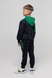 Спортивний костюм для хлопчика S&D XD012 кофта + штани 116 см Зелений (2000989957843D) Фото 2 з 17