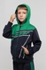 Спортивний костюм для хлопчика S&D XD012 кофта + штани 116 см Зелений (2000989957843D) Фото 3 з 17