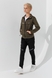 Спортивний костюм (кофта+штани) для хлопчика Niki Life 888 140 см Хакі (2000990570734W) Фото 5 з 19