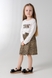 Сукня з принтом для дівчинки Atabey 50352.0 110 см Білий (2000990423788D) Фото 2 з 12