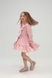 Сукня з візерунком для дівчинки Tais №7 140 см Пудровий (2000989585923D) Фото 6 з 13