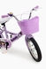 Велосипед (сталевий сплав),14" діаметр колеса 200824643 Фіолетовий (2000904192915) Фото 2 з 5