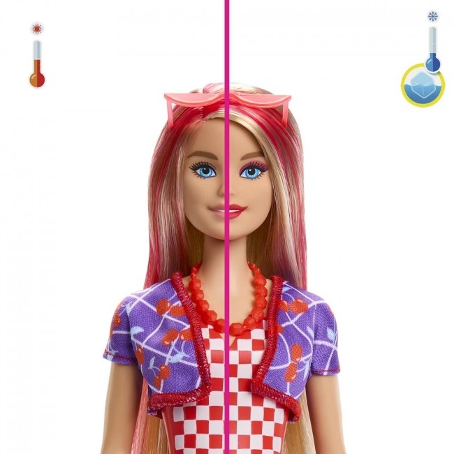 Фото Лялька сюрприз "Кольорове перевтілення" Barbie серія "Фруктовий сюрприз" HJX49 (194735097517)