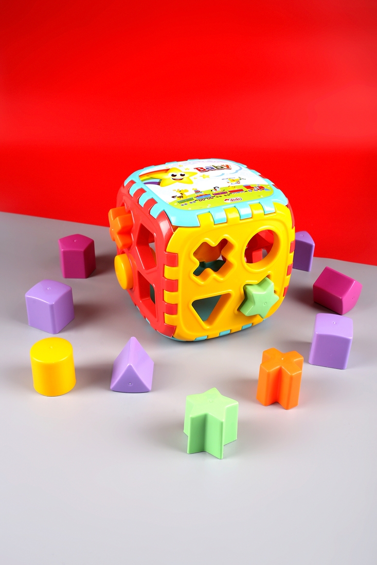 Фото Игрушка Сортер куб DEDE DEDE-01953 Разноцветный (8693830019537)
