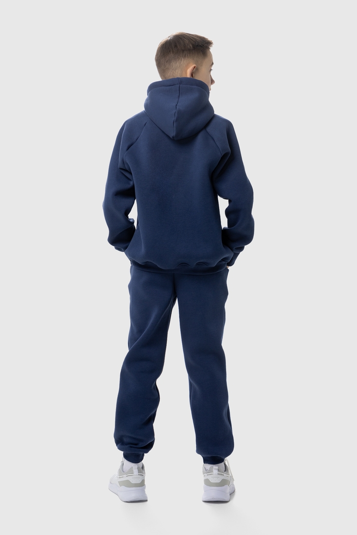 Фото Костюм дитячий Ecrin 4613-1 худі+штани 164 см Темно-синій (2000990194084W)