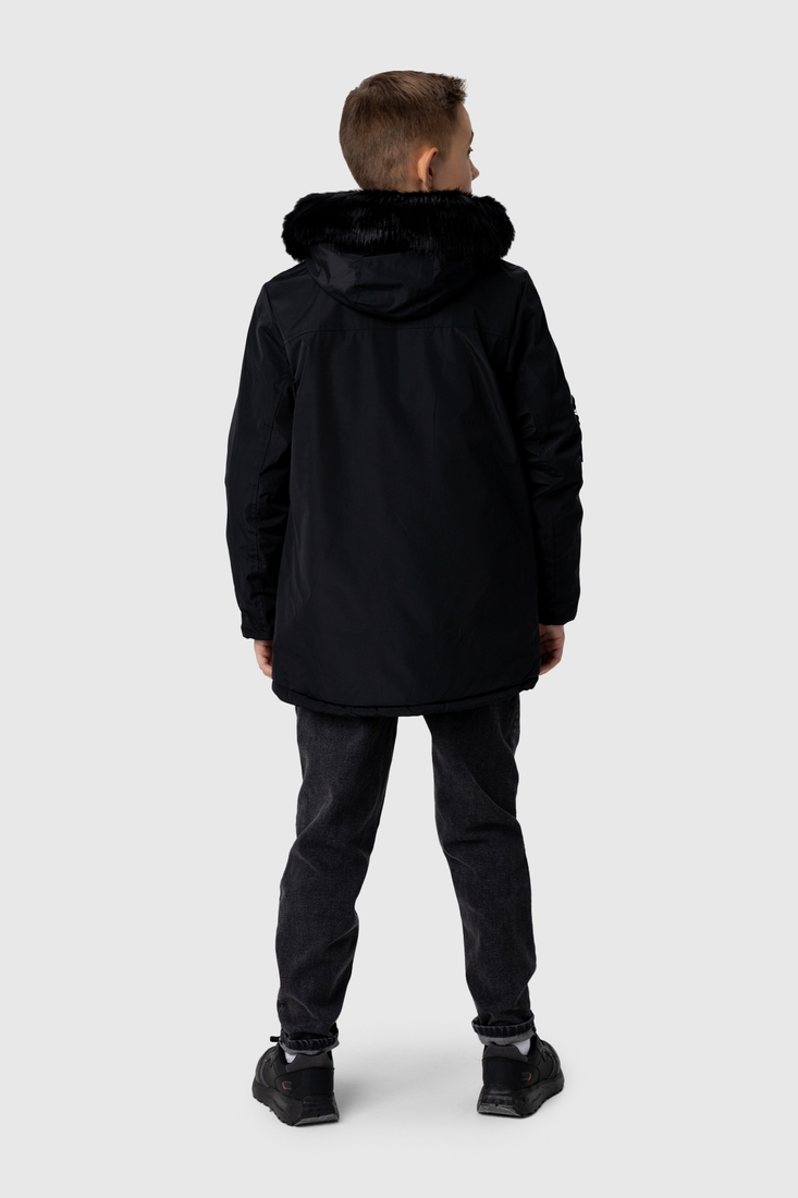 Фото Куртка єврозима для хлопчика Неслухнянки 8868 140 см Чорний (2000990082510W)