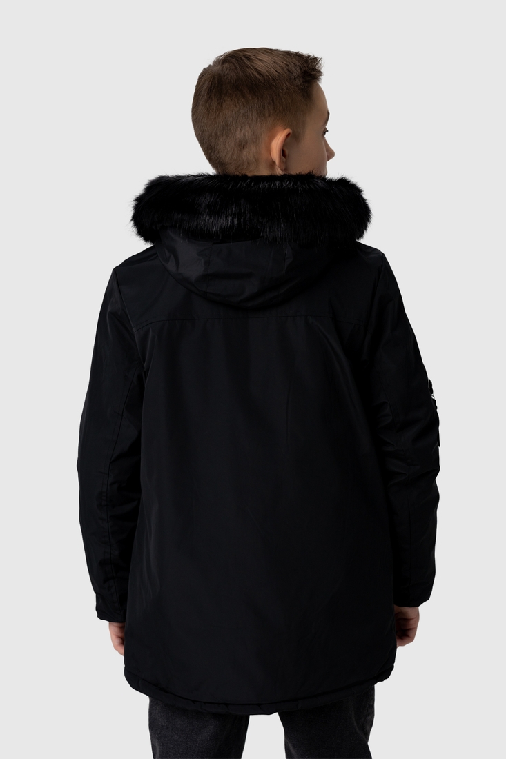Фото Куртка єврозима для хлопчика Неслухнянки 8868 128 см Чорний (2000990082503W)