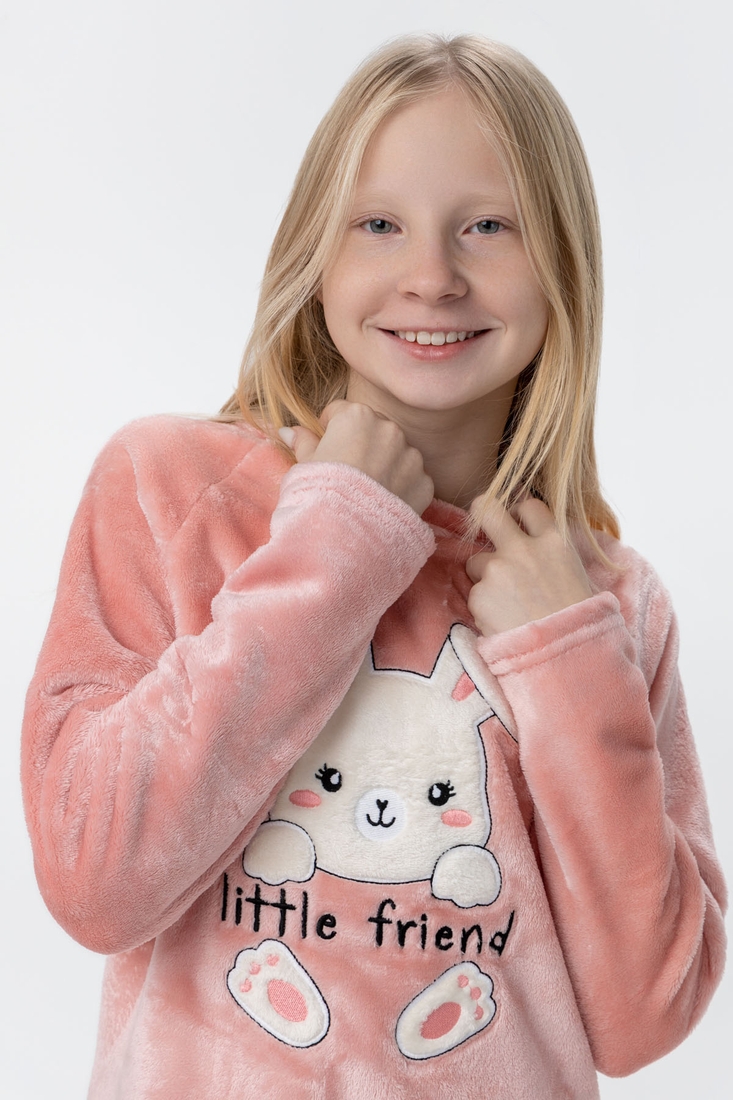 Фото Пижама для девочки Lush 1406 14-15 лет Розовый (2000990163264A)