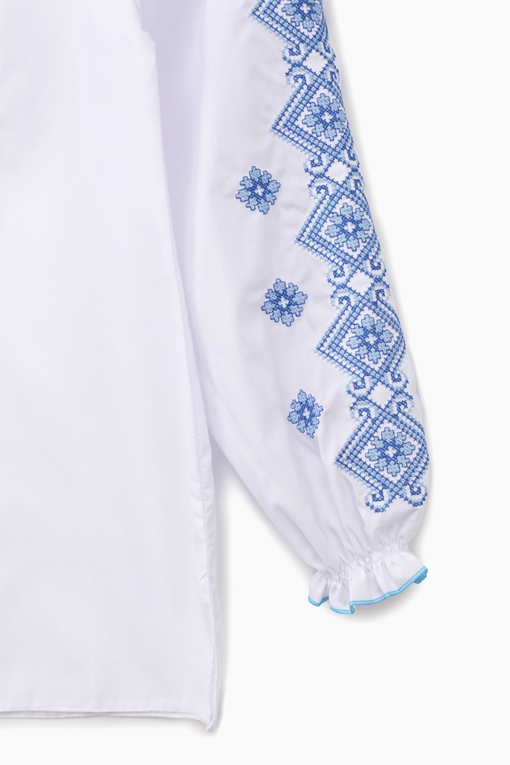 Фото Рубашка с вышивкой КАЗАЧЕК ЯРЫНКА 152 см Синий (2000902199268D)