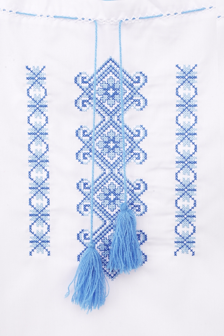 Фото Сорочка з вишивкою КОЗАЧЕК ЯРИНКА 164 см Синій (2000902199114D)