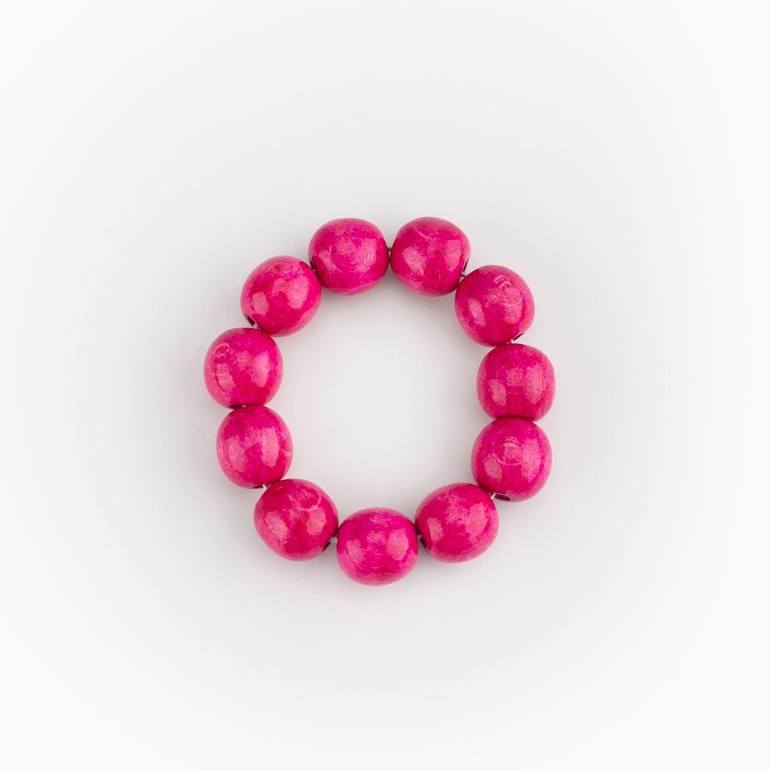 Фото Набор ожерелье-серьги-браслет 12 Розовый (2000989657750A)