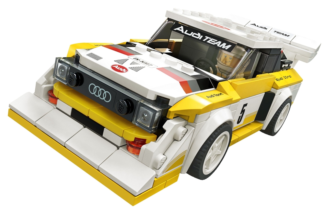 Фото Конструктор LEGO Speed Champions Audi Sport quattro S1 1985 (76897)