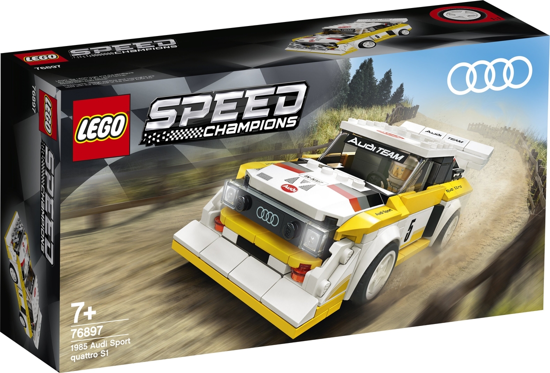 Фото Конструктор LEGO Speed Champions Audi Sport quattro S1 1985 (76897)