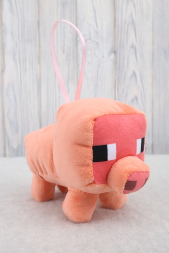 Фото М'яка іграшка "Свинка" МК "Свинка"/рожева Різнокольоровий (2000901631646)
