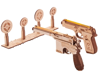 Механічно сувенірно-колекційна модель "Набір пістолетів" 0371 (4820195190371)