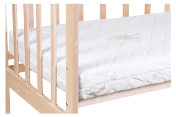 Фото Матрац Babyroom Солодких снів Aloe Vera Comfort Premium-12 см кокос, поліуретан, кокос 622840 Білий (2000902863800)