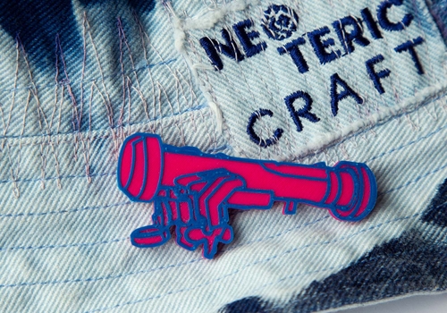 Значок NeoTeric Craft "Джавелін" Рожевий (2000989114451)