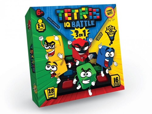 Фото Розважальна гра "Tetris IQ battle 3in1" укр. (G-TIB-02U) (2000903715672)