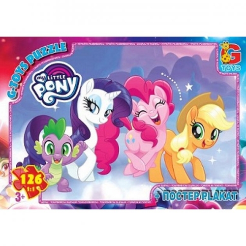 Пазлы ТМ "G-Toys" из серии "My little Pony" MLP015 (4824687632547)