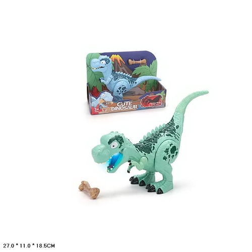 Фото Інтерактивна іграшка динозавр 3802-2A Різнокольоровий (2000990074201)