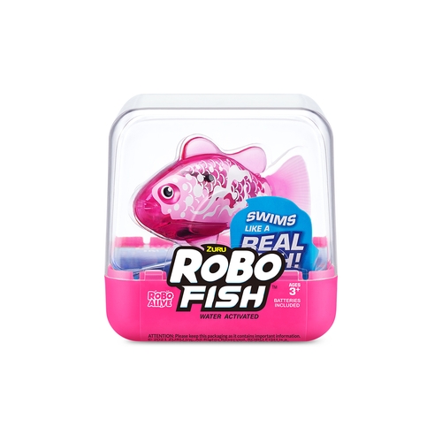 Фото Інтерактивна іграшка Роборибка Pets & Robo Alive 7191-6 Рожевий (6900007361514)