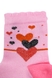 Шкарпетки дівчинка,5-6 років Ceburashka СЕРДЦЕ 3,5 Різнокольоровий (2000904134267A) Фото 2 з 6