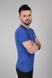 Фітнес футболка однотонна чоловіча Speed Life XF-1509 2XL Синій (2000989559733A) Фото 5 з 13