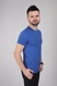 Фитнес футболка однотонная мужская Speed Life XF-1509 2XL Синий (2000989559733A) Фото 4 из 13