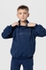 Костюм для хлопчика (худі+штани) Ecrin 2502 140 см Темно-синій (2000990222725D) Фото 5 з 26