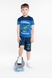 Костюм футболка+шорти для хлопчика Hees HS-78 116 см Синій (2000989700760S) Фото 1 з 19