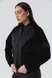 Куртка бомбер однотонна жіноча 2301 M Чорний (2000990316950D) Фото 5 з 16