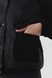 Куртка бомбер однотонна жіноча 2301 2XL Чорний (2000990316981D) Фото 4 з 16