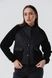 Куртка бомбер однотонна жіноча 2301 2XL Чорний (2000990316981D) Фото 1 з 16