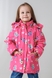 Куртка для дівчинки B-2323 104 см Малиновий (2000990256973D) Фото 1 з 18