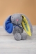 Мягкая игрушка кролик Слава Украина C55801 Серый (2000989403647) Фото 2 из 2